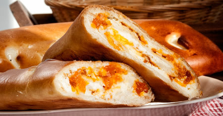 Cheese & Apricot Roll